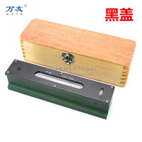 100mm(白盖,塑料盒包装) 工业级钳工条式水平面测量仪尺高精度机械水泡100/150/300mm0.02