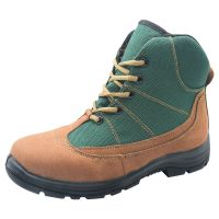 防寒靴[标准码] 46 冬季男羊毛靴绿棉靴防寒靴保暖雪地靴户外大头鞋沙漠靴高帮男劳保