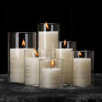 47*60 90ml 高硼硅香薰罐蜡烛杯婚庆玻璃蜡烛杯子罐子玻璃瓶烛台空杯