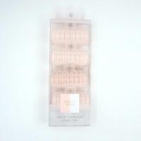 专业果冻色卷发器(4个装)小号 MINISO名创优品刘海卷发筒魔法塑料卷发筒12个装家用卷发神器