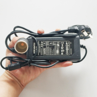 220V转12V转换器5A 洗车器配件220V转12V电源转换器5A点烟器插头车用变压器 家适配器