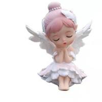 单个贝拉天使女孩摆件一个 粉丝 车内饰品摆件创意可爱芭蕾天使汽车装饰车载香水漂亮车上用品女士