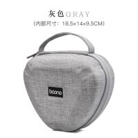 灰色 Beats耳机包魔音头戴式solo3耳机盒索尼JBL studio2收纳盒solo2 1