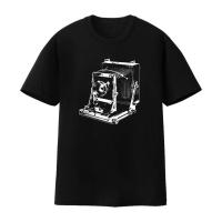 黑色款 S 210g直筒 大画幅相机胶片胶卷摄影师男士t恤男装短袖潮牌夏季女夏装上衣