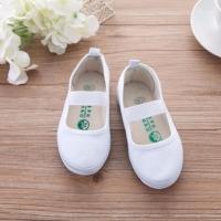 青岛环球-B28 14[18]内长约14cm 儿童体操鞋白球鞋小白鞋亲子小学生幼儿园舞蹈鞋白帆布鞋护士鞋