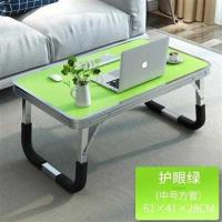 稳固款双方管加粗[61*41护眼绿] 木头桌子写字中小学生办公电脑组合实书习迷你家用台式儿童折叠床