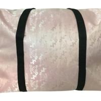 粉色TK猫 小号 牛津布搬家袋子特大加厚防水行李袋帆布蛇皮编织打包袋超大号包。