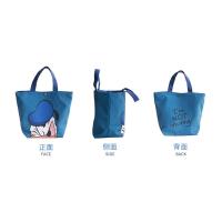 日本迪士尼系列便当包 唐老鸭帆布包手提包 学生帆布包 饭盒包