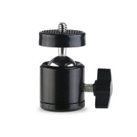 标准云台 云祥淘投影仪支架配件金属云台球行万向头微型投影机三脚架1/4接