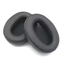 黑色.耳机套1对 适用于Sony/索尼 WH-XB900N 耳机套 海绵套耳棉耳套皮套耳罩配件