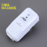 10A连体 功率2200W 上海德力西开关10A16A转换 漏电保护插座空调热水器 漏电保护插头