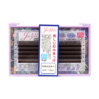 焦糖色嫁接睫毛Y型交叉款 郁金香爱情网YY柔软浓密款假睫毛