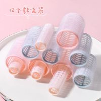 12个装[4小4中4大]品牌袋 神器卷发棒迷你学生塑料空心卷发筒大波浪空气刘海卷筒不伤发