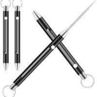 钛合金多功能一体伸缩牙签便携式随身携带钥匙扣掏牙剔牙水果签 钛合金多功能一体伸缩牙签便携式随身携带钥匙扣掏牙剔牙水果签