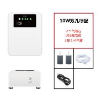 二孔标配28-30小时 带充电宝功能 充电交直流两用增氧泵 小型金鱼缸便携式氧气泵迷你型养鱼打氧机