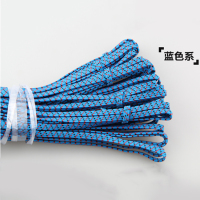 X05E001 蓝色 2捆 [收 松紧带辅料超弹力超宽q橡筋带彩色细窄扁橡皮筋绳宝宝裤子家用布