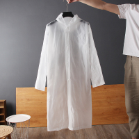 白色 均码 无异味!非一次性!雨衣加厚外贸户外徒步雨披成人旅游连体电动车