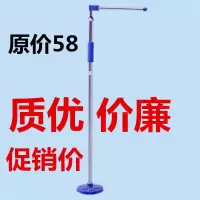 蓝色金属杆身高尺70-130 量身高器电子秤儿童体重秤幼儿园一体称人体秤家用减肥多功能测量