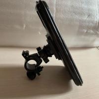 车把款适合6.4以内手机 有留充电口 360可旋转 电动车手机支架自行车摩托车手机导航支架外卖防水防雨防震可充电