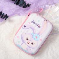 星黛露方包 星黛露收纳包包毛绒公仔包软硅胶数据线耳机收纳包零钱包可爱手包