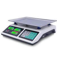 普通材质[黑字凹盘] 电子秤商用家用30公斤计价秤称量器小型卖菜水果高精度准克重克称