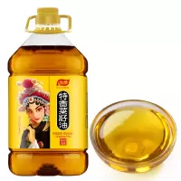 特香菜籽油4l食用油小瓶 非转基因农家菜籽压榨菜油小瓶装