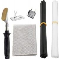 套餐一(黑把抹平套装含40根焊条) 塑料件修复工具抹平头电烙铁焊接抹平打磨裂缝修补网焊条塑焊机器