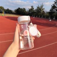 简约款水杯350ml 大容量玻璃杯1000ml超大水壶便携可爱耐高温ins家用男女水瓶大号