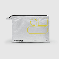 哑银 杜邦收纳袋501P双拉链旅行便携多功能双面防水化妆包洗漱包