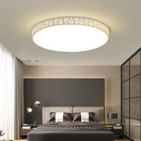 LED白光 雪花30cm:24W 卧室灯LED吸顶灯饰客厅灯简约现代温馨浪漫儿童创意圆形房间灯具