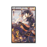 YS-100017 40*60 画[实木内框] 阴阳师diy数字油画 卡通动漫手工填色解压客厅宿舍装饰油彩画挂画