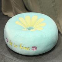 蓝色小雏菊-水晶绒款 蒲团坐垫(38*38*14厘米) 蒲团坐垫地上懒人榻榻米垫子凳子坐垫屁垫屁股椅子可坐地垫加厚冬