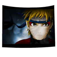 G208火影忍者B款[1.3*1.5米] 高1.3宽1.5米 火影忍者挂布背景布 ins动漫风挂毯海报床头卧室宿舍装饰背