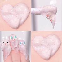 蜜桃少女磨砂膏身体HANBI嫩白全身scrub手部水蜜桃冰淇淋