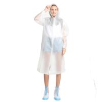 半透白(加厚) M 户外徒步登山旅行雨衣成人加厚男女防水骑行透明韩国时尚非一次性