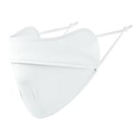 白色 女士薄夏季款遮阳全脸罩防晒口罩透气面纱神器跑步面罩女防紫外线