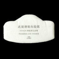 1010高效滤棉 20片 防尘口罩打磨防工业粉尘透气易呼吸灰粉尘水泥装修可清洗面具
