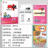 一年级上册 语文(人教) 2021典中点一二三四五六年级上下册小学生语数英课堂同步练习册