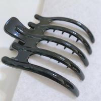 黑色一个 韩国发抓大号抓夹简约发夹洗澡盘头发马尾夹成人洗脸发卡横夹发饰