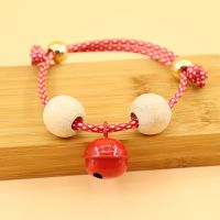 红色 普通铃铛[无牌] XS码(建议1-6斤) 猫咪铭牌防走丢铃铛项圈宠物除蚤虱子驱虫项圈狗防跳蚤脖圈刻字牌