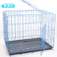 普通小号35*26*34无天窗 宠物铁丝笼狗笼子小中大型犬泰迪金毛加粗折叠笼子猫笼子鸡笼兔笼