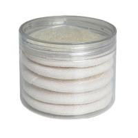 白色6.5厘米 1盒共6片 深层清洁去角质面扑天然嫩肤丝瓜络洁面擦洗脸擦脸海绵粉扑卸妆棉