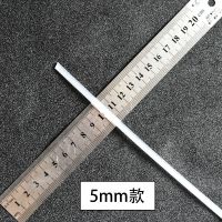 宽5MM厚度2MM[100米] 服装辅料配件 PP环保胶骨鱼骨裙撑 裙托 婚纱礼服内衣支撑骨100米