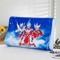 冰丝 奥特勇士 44X27cm单枕套 夏季儿童冰丝乳胶枕套44X27中大童幼儿园宝宝枕头套50X30清凉枕巾