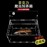 小号裸盒送6件20*12*12 爬虫饲养盒亚克力爬宠饲养盒爬宠箱蝎子蜘蛛角蛙守宫蜥蜴饲养箱
