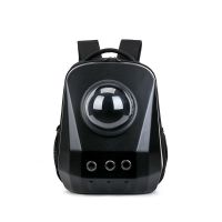 黑色-大金刚1833送透明罩与网罩 适用16斤左右猫/12斤左右狗 猫背包手提狗包外出便携宠物包大空间双肩包透气猫咪书包