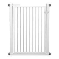 高度80厘米 适用范围75cm以内(需联系定制) 宠物围栏防猫门栏栅栏隔离门猫咪栏杆狗狗护栏家用防猫跳室内笼子
