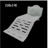 白色小号(17*8CM)送小袋龟粮 乌龟晒台爬台晒龟台乌龟晒背台浮台爬坡缸亚克力晒台(白色三角