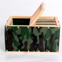 40厘米松木帆布(无侧门) 鸽具用品鸽子信鸽放飞笼比赛笼训放笼折叠鸽子笼木制赛鸽笼手提笼