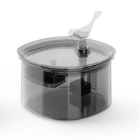 黑透自动饮水机[单滤芯] [不含插头] 宠物猫咪饮水机自动循环过滤静音流动狗狗喝水喂水饮水神器不插电